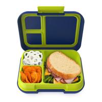 Bentgo Pop Lunch Box With Removable Divider - Navy Blue/Chartreuse - thumbnail