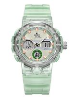 Astro Kids P3202 Movement Watch, Analog-Digital Display and Polyurethane Strap, Green - A23822-PPGG - thumbnail