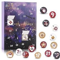 Countdown Advent Calendar Christmas Countdown Calendar Learning Time Concept Educational Significance for Boys Girls miniinthebox - thumbnail