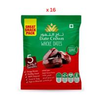 Date Crown Date Snack Pack 16X35G