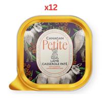 Canagan Petite Lamb Casserole Pate Small Wet Dog Food 100g (Pack of 12)