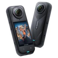 Insta360 X5 8K30fps Action Camera | 360° Video | Dual 1/1.28" Sensors | 360° Capture | Up to 3 Hours Battery Life | Black | INSTA-X5