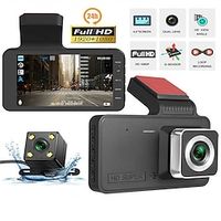 4.0In Dash Cam Car DVR 24H HD 1080P Dash Camera Dual Lens Video Recorder Black Box Cycle Dashcam Mirror Driving Recorder Lightinthebox - thumbnail