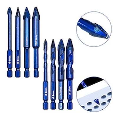 Superhard Alloy Steel Ceramic Tile Concrete Superhard Eccentric Drill Bit Special Cement Triangular Drilling Tools Lightinthebox