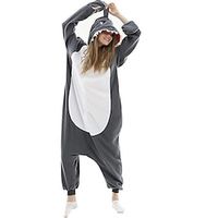 Adults' Kigurumi Pajamas Nightwear Camouflage Shark Animal More Costumes Animal Onesie Pajamas One Piece polyester fibre Cosplay For Men and Women Masquerade Animal Sleepwear Cartoon Lightinthebox - thumbnail