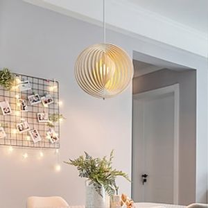 Led Chandelier Light,Pendant Lantern Design Light Wood Artistic Style,Nature Inspired Suitable For Kitchen Bar Cafeteria,Warm WhiteWhiteCold White,40/50/60cm 110-240 V Lightinthebox