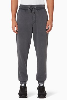 Washed Jogger Pants in Organic Terry Washed Jogger Pants in Organic Terry