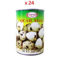 Teptip Quail Eggs 425G Pack of 24