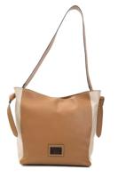 Pompei Donatella Elegant Leather Shoulder Bag in Rich Brown (PO-5841)