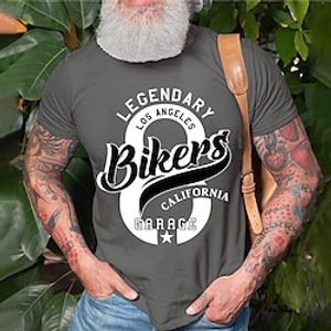 Men's Unisex T shirt Hot Stamping Graphic Prints Letter Crew Neck Street Daily Print Short Sleeve Tops Casual Designer Big and Tall Sports Gray Red Navy Blue Lightinthebox