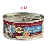 Carnilove Turkey & Salmon for Adult Cats (Wet Food Cans) 12x100g 1
