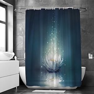 Waterproof Fabric Shower Curtain Bathroom Decoration and Modern and Floral  Botanicals 70 Inch Lightinthebox