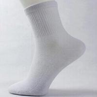 Men's Fishnet Stockings Cosy Cotton Casual Sports Solid Color Middle Tube Socks - thumbnail