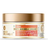 Khadi Organique Anti Wrinkle Cream ( Saffron & Pappaya) 50g