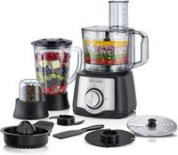 Black+Decker 600W 29 Function Food Processor with Blender Grinder & Juicer - FX650-B5