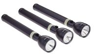 Olsenmark 4000mAh 3-In-1 Rechargeable LED Flashlight Black - OMFL2802