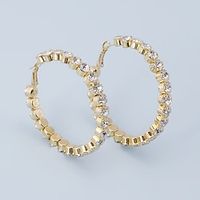 Women's Hoop Earrings Retro Vertical  Gold bar Cool Statement Stylish Elegant Oversized Earrings Jewelry Silver  Gold For Street Gift Holiday Prom Festival 1 Pair Lightinthebox