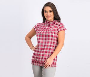Womens Short Sleeve Tops  Red