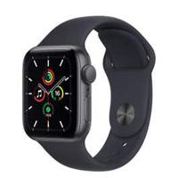 Apple Watch SE Space Grey Aluminium Case with Midnight Sport Band - thumbnail