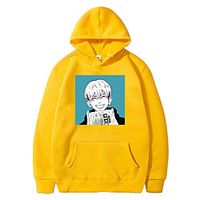 Inspired by Jujutsu Kaisen Inumaki Toge Hoodie Anime 100% Polyester Anime Harajuku Graphic Kawaii Hoodie For Men's / Women's / Couple's miniinthebox - thumbnail