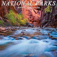 National Parks (ADG) Monthly 2024 Wall Calendar (12 X 12), Christmas Gifts For Family And Friends Lightinthebox - thumbnail