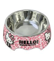 Cozy Paws Single Melamine Bowl -14x17.5x6cm Pink Kitty