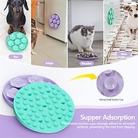 Make Mealtime Fun and Healthy with AWINNER'S Slow Feeder Dog Bowl - Reduce Overeating and Aid Digestion Cat Lick Mat Rose Lightinthebox - thumbnail