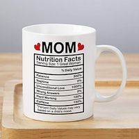 Mom Mug Mother's Day Gifts From Daughter - Stocking Stuffer Ideas For The World's Best Mom - Unique 11oz Ceramic Cup - Birthday Gift From Daughter, Christmas Xmas Gift Lightinthebox - thumbnail