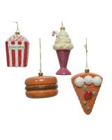 Homesmiths Christmas Hanger Shatterproof Ice Cream, Pizza & Burger Assorted 1 Piece