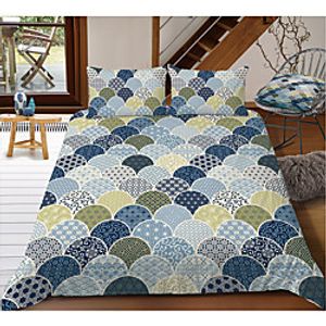 Colorful Tie Dye Duvet Cover Set Boho Hippie Bedding Set Rainbow Tie Dyed Comforter Cover Queen 3 Pieces for Kids Teens Adults 1 miniinthebox