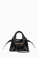 Neo Classic Super Nano Top Handle in Shiny Crocodile Embossed Calfskin Neo Classic Super Nano Top Handle in Shiny Crocodile Embossed Calfskin