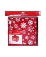 Homesmiths Square Flat Pack Boxes Snowflakes