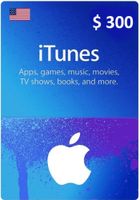 $300 USA Apple iTunes Gift Card (Instant E-mail Delivery) - thumbnail
