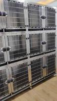 Nutrapet Veterinary Hospitalization ICU Stainless Steel Cages - thumbnail