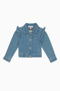 Ruffle Denim Jacket Ruffle Denim Jacket