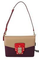 Dolce Gabbana Exquisite LUCIA Leather Shoulder Bag (VAS8681)