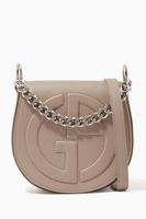 Anna Monogram Leather Crossbody Bag - thumbnail
