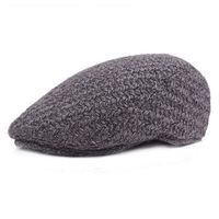 Winter Knitted Thick Warm Beret Caps