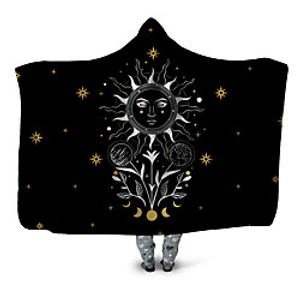 Multifunctional Blankets, Geometric Polyester Warmer Comfy Blankets Lightinthebox