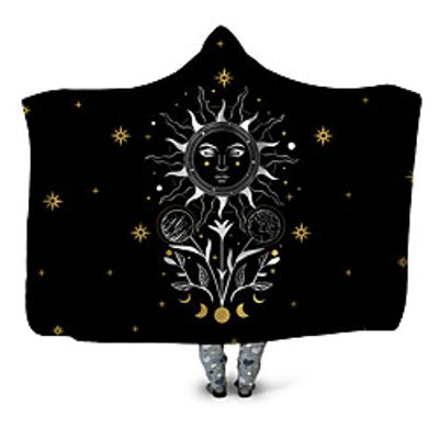 Multifunctional Blankets, Geometric Polyester Warmer Comfy Blankets Lightinthebox