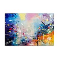 Oil Painting Handmade Hand Painted Wall Art Abstract Canvas Painting Home Decoration Decor Stretched Frame Ready to Hang miniinthebox - thumbnail