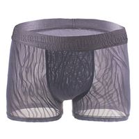 Hollow Lace Transparent Boxer Briefs