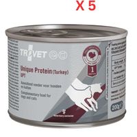 Trovet Unique Protein Turkey Dog & Cat Wet Food Can 400G (Pack of 5)