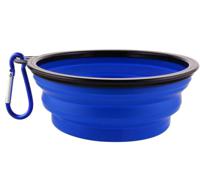 NutraPet Fold Em Bowls - 13 X 9 X 5.5Cm - Blue