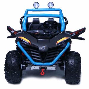 Megastar Ride On 12 V Torch UTV Electric 4x4 Kids Car - Blue (UAE Delivery Only)