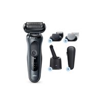 Braun Wet and Dry Electric Shaver | Series 6 | SmartCare Center | SHAVER60-N7650CC | Gray Color