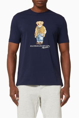 Custom Slim Fit Polo Bear T-shirt Custom Slim Fit Polo Bear T-shirt