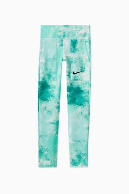 Nike One Leggings in Tie-dye Stretch Fabric Nike One Leggings in Tie-dye Stretch Fabric