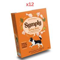 Symply Turkey Bake Adult Wet Dog Food 395g Pack of 12