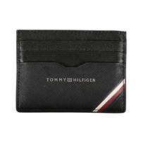 Tommy Hilfiger Black Leather Wallet (TO-25973)